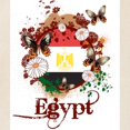 thumbnail image 3 of CafePress - Butterfly Egypt Tote Bag - Unisex Canvas Tote Bag, Beige, 1-Piece, 3 of 8