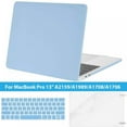 thumbnail image 4 of Plastic Hard Shell Case Keyboard Cover  Screen Protector Fully Vented Safe Heat Disbursement Removable Anti-Slip for MacBook Air 13.3 InchA2159/A1989/A1708/A1706, 4 of 9