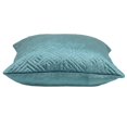 thumbnail image 3 of Parkland Collection PILL21355P Eris Transitional Teal Square Throw Pillow, 3 of 3