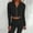 Black, variant on Itsame Tops and Pants Activewear Set Womens Sweatsuits 2pcs Sets Long Sleeved Solid Color V-neck Women Athletic Outfit Sets Black Size L