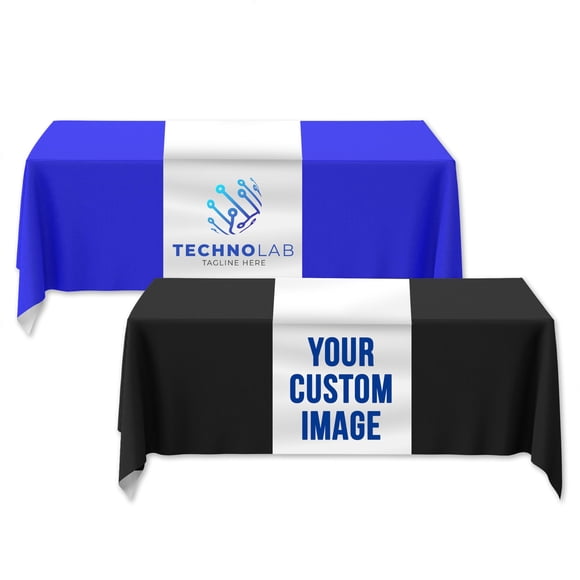 Camino de mesa personalizado para una vida personalizada con logotipo empresarial