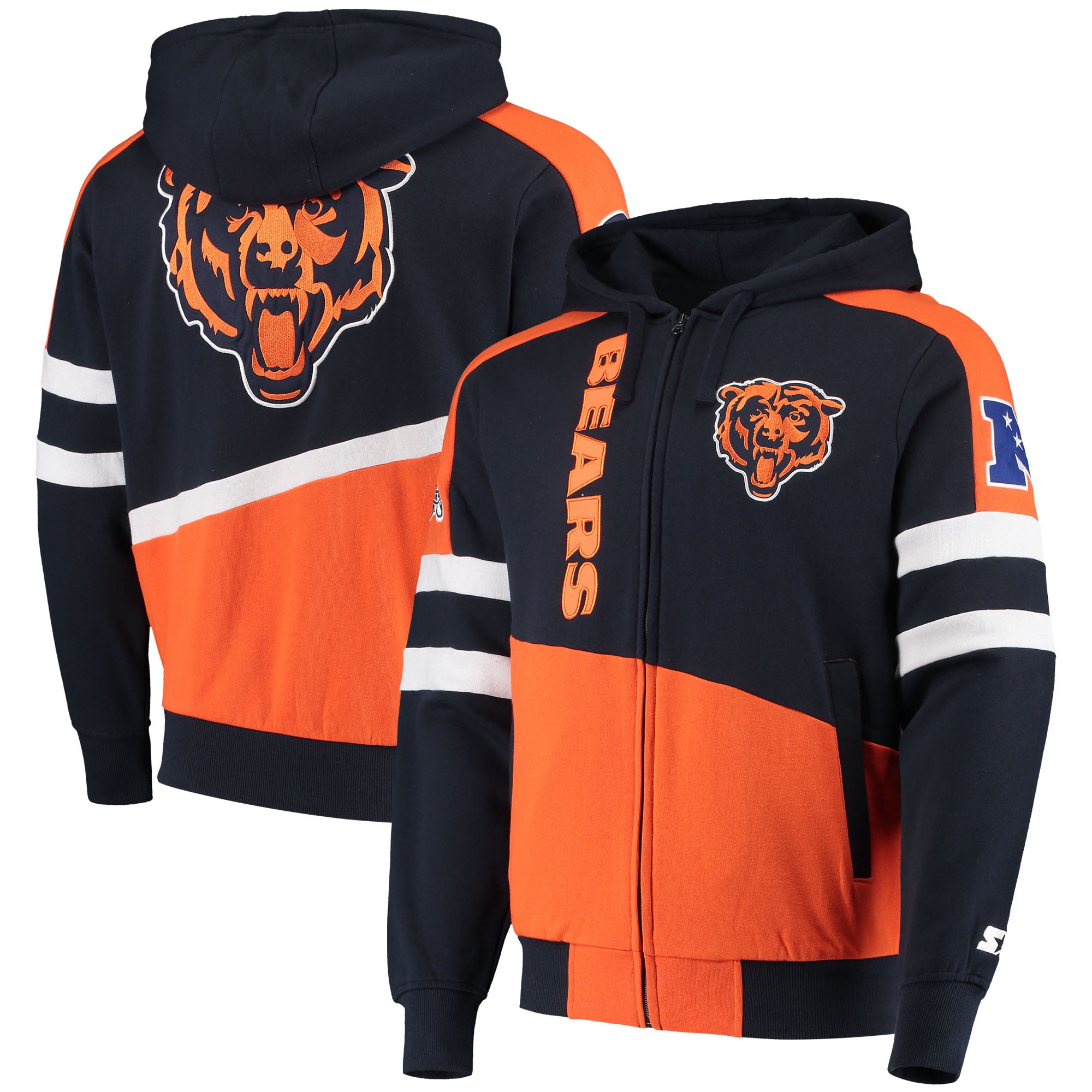 chicago bears orange sweatshirt