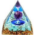 thumbnail image 1 of 1 unidad (Sagitario) constelaciones piramidales, generador de energía de cristal piramidal, artesanía piramidal, curación, Reiki, chakras, meditación, decoración de Yoga, regalo, 1 of 5