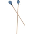 thumbnail image 3 of HUGFEGWE Keyboard Marimba Mallets, 1 Pair Soft Playing Yarn Head Mallet Replacement Comfortable with Maple Handle for Beginner for Percussion Instruments(blue) CJB91-45893, 3 of 9