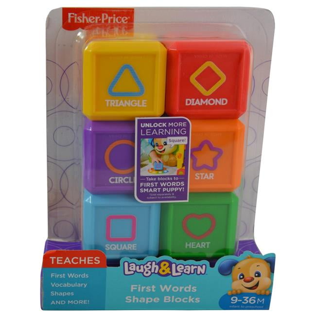 fisher price laugh and learn first words blocks