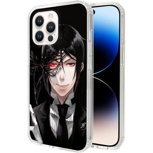 Phone Case Black Butler Case Transparent Case Compatible with iPhone 7 Plus/8 Plus 5.5 Inch
