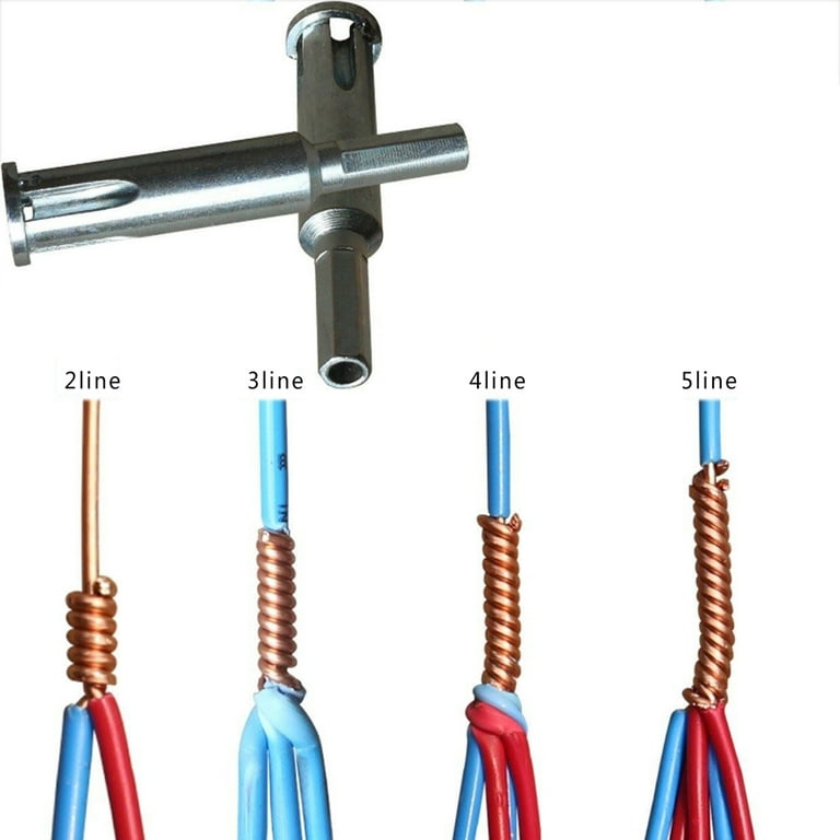 Cable wire twisting and stripping tool deals