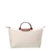 Longchamp Womens Canvas Le Pliage Original Bag, Beige
