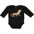 thumbnail image 3 of Inktastic Cute Bearded Dragon Boys or Girls Long Sleeve Baby Bodysuit, 3 of 5