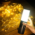 thumbnail image 1 of Tent String Lights for Camping Portable LED Flashlight Hiking Light Tent Several Light Modes Outdoor Light Camping B,1x Camping Lights for Outside 1x USB Charging cable,Black, 1 of 8