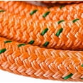 thumbnail image 6 of Rope Arborist Dead Eye Sling Lanyard (5/8 inch) - Shock Absorbent, Composite Double Braid, High Tensile Strength, Tough Polyurethane Coating Orange 5/8" X 8', 6 of 7