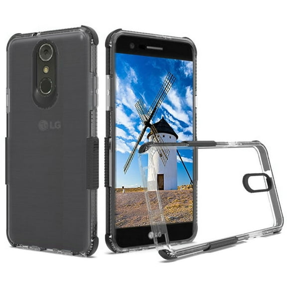 GSA Ultra Edge Shockproof Bumper PC TPU Case for LG Stylo 4 Black