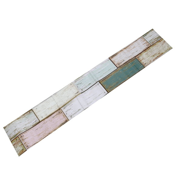 Rdeghly Baseboard Sticker Self Adhesive Waterproof Tile Sticker Floor Decal Household
