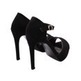 thumbnail image 3 of Zapatillas negras para mujer con tacón y punta abierta Dorothy Gaynor 22.5 Dorothy Gaynor Zapatillas negras para mujer con tacón y punta abierta Dorothy Gaynor 22.5, 3 of 6