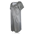 thumbnail image 3 of JEFFRICO Womens Nightgowns Sleepwear Soft Pajama Dress Short Sleeve Nightshirts, 3 of 5