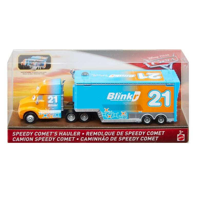 SPEEDY COMET'S HAULER 21 カーズ ミニカー Disney Pixar Cars Speedy Comet's Hauler - Walmart.com