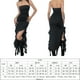 thumbnail image 2 of Vestido Largo Sin Tirantes Vestido sin espalda para mujer Ropa de club de fiesta de color sólido de corte bajo (Negro L) Cgtredaw para Mujer Negro T S, 2 of 6