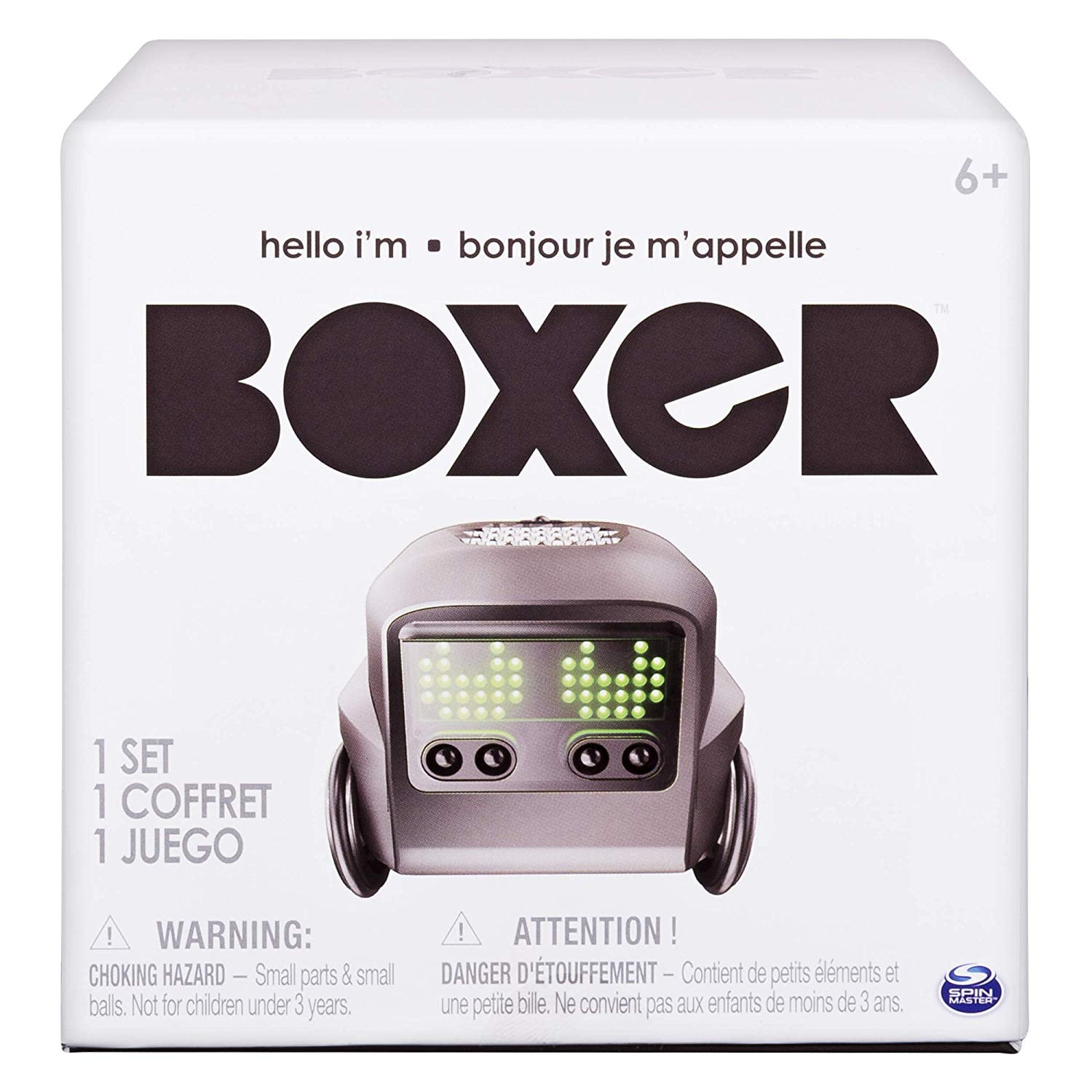 Boxer 6045910 Interactive A.I Black for sale online Remote Control Robot Toy 