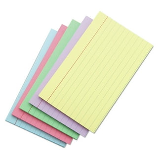 Blank Index Postcards Printable, 4x6, Heavy Duty, Great for Recipe Cards  and Flashcards. (48ct) 