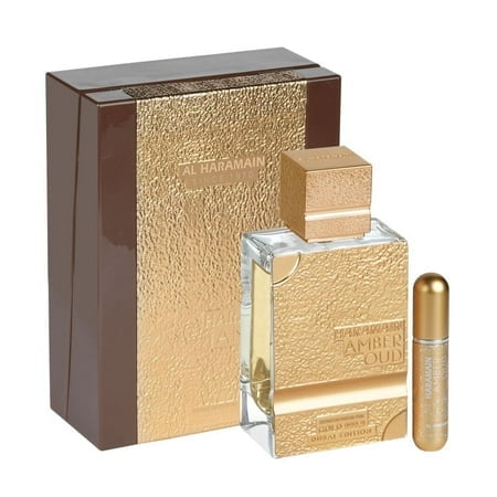 Amber Oud Gold 999.9 - Dubai Edition by Al Haramain for Unisex - 2.53 oz Extrait De Parfum Spray