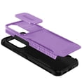 thumbnail image 2 of For Samsung s25 FE Ultimate U Design Hybrid with Camera Window Covering - Purple, 2 of 4