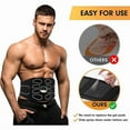 thumbnail image 5 of Electronic EMS Muscle Stimulator Abdominal Toning Belt With Remote Control Ab Trainer Fitness Equipment For Home USB Recharge, 5 of 10