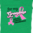 thumbnail image 4 of Inktastic For My Grandma-Breast Cancer Awareness Boys or Girls Baby Bodysuit, 4 of 5