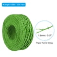 thumbnail image 2 of Unique Bargains 1 Roll Raffia Ribbon, 109 Yard Paper Twine String for Festival Gifts Wrapping, Green, 2 of 7
