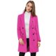thumbnail image 2 of Abrigo Allegra K para mujer, elegante gabardina de invierno, fucsia, talla grande, 2 of 7