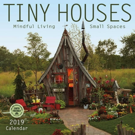2019 Tiny Houses Wall Calendar, by Amber Lotus