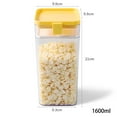 thumbnail image 6 of VerPetridure Buckle Transparent Multigrain Sealed Plastic Moisture-Proof Square Can, 6 of 6