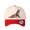 Red, variant on Monkey Embroidered Color Block Trucker Hat, Unisex Adjustable Cotton Breathable Fashion Cap for Travel Daily Outdoor Wear