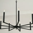 thumbnail image 6 of Capital Lighting 448691AD Portman 9 Light 34" Wide Candle Style Chandelier - Brass, 6 of 7