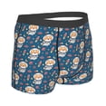 thumbnail image 3 of Balery Astronaut Corgi Dog Men's Boxer Briefs, Soft and Breathable Cotton Underwear with nylon Waistband-Small, 3 of 9