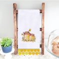 thumbnail image 4 of Watercolor Bee Flowers Kitchen Dish Towel 18 x 26 Inch, Honey Jar Summer Towels Dish Cloth for Cooking Baking Set of 2, 4 of 6