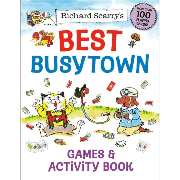 Pre-Owned Richard Scarry's Best Busytown Games & Activity Book (Paperback) 0593426266 9780593426265