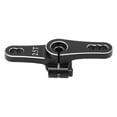 thumbnail image 1 of 25T Servo Arm, High Accuracy High Strength Black 25T Double Head Servo Arm  For Remote Control Car, 1 of 8