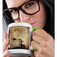 thumbnail image 2 of 3drose, Bible Verses - the Lord Bless You and Keep You... Nice Gift for You, 15oz Two-tone Green Mug, 2 of 6