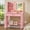 Pink, variant on Makeup Vanity Desk with Mirror and Lights, Vanity Table with Storage Drawer and Open Shelves, Dressing Vanity for Bedroom, Black