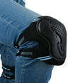 thumbnail image 2 of SILENRADAWN Biking Knee Pads 1 Set of Protective Gear for Cycling Skateboarding in Black Blue for Safety, 2 of 8