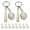 thumbnail image 5 of Masteelf 10PCS Novelty Baseball Keychain Mini Bats and Accessories Sports Keychains Baseball Party Favor Birthday Athletes Souvenir, 5 of 8