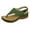 Green, variant on Willtoo Orthopedic Sandals for Women Arch Support Ankle Strap Dressy Walking Sandals Open Toe Platform Wedge Beach Shoes Brown US-8(EU-40)