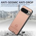 thumbnail image 5 of Dteck Case for Google Pixel 9 Pro XL,Slim Premium Canvas Grain PU Leather,Soft TPU Bumper,Non-Slip Anti-Scratch Shock-Absorbent,Protective Phone Cover for Google Pixel 9 Pro XL,Pink, 5 of 8