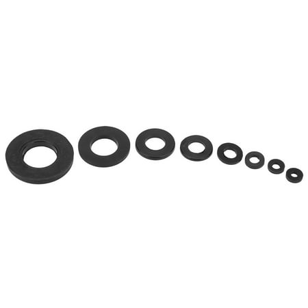 

Nylon Gasket Fasteners Accessories Nylon Washers Black/White Household Industrial For DIY Mechanics Black