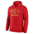 thumbnail image 4 of Men's Fanatics Red Kansas City Chiefs Fumblerooski Legacy Pullover Hoodie, 4 of 5