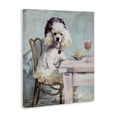 thumbnail image 2 of Stupell Industries Eclectic Ladies Who Lunch Poodle Canvas Art, 16 x 20, by Annabelle Hall, 2 of 8