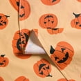 thumbnail image 3 of Way To Celebrate Halloween PEVA Tablecloth, Indoor & Outdoor Table 70" Round - Pumpkin Toss, 3 of 9