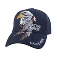 thumbnail image 1 of Gravity Threads Native Pride Adjustable Baseball Hat - Eagle - Navy, 1 of 1