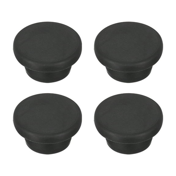 Uxcell 4pcs T-Shaped Silicone Plugs 20mm 3/4 Inch Dia Snap in Plug Hole Seal Cover Round Rubber Stopper