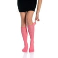 thumbnail image 3 of Women's 6-Pack Knee High Socks - Combed Cotton Blend, Over The Calf (20"), Fits US 9-11, 3 of 6